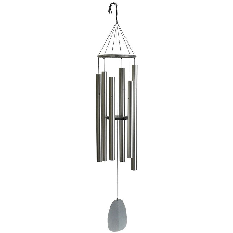 Bells of Paradise in Silver 68-inch by Woodstock Chimes