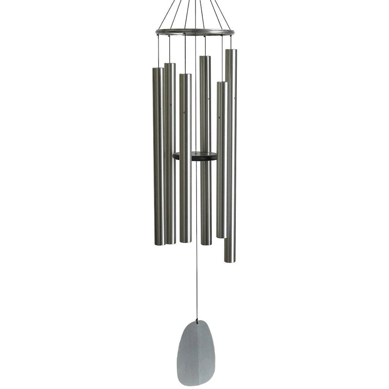 Bells of Paradise in Silver 68-inch by Woodstock Chimes