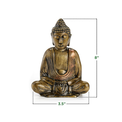 Good Directions 8 inch Meditating Buddha Statue