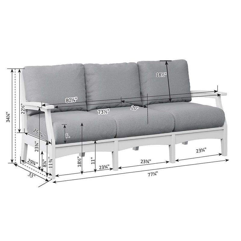 Classic Terrace Sofa by Berlin Gardens