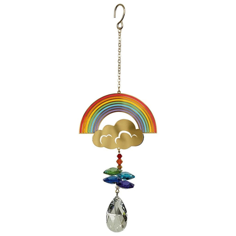 Crystal Wonders Wind Chimes with Rainbow by Woodstock Chimes