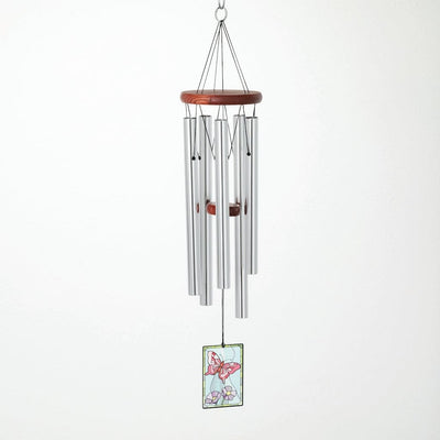 Decor Wind Chime with Butterfly by Woodstock Chimes