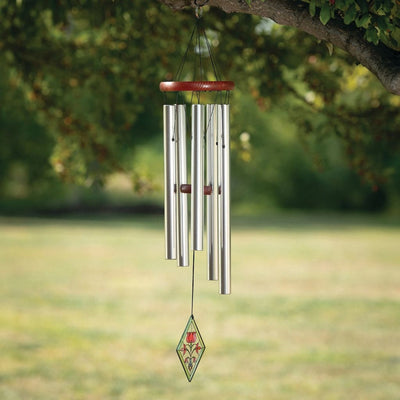 Decor Wind Chime with Tulip by Woodstock Chimes