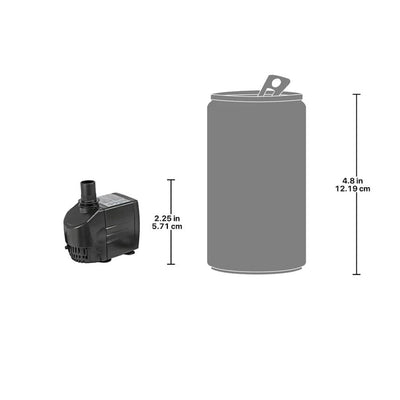 290 GPH Pump Kit Indoor and Outdoor for Design Toscano Fountains