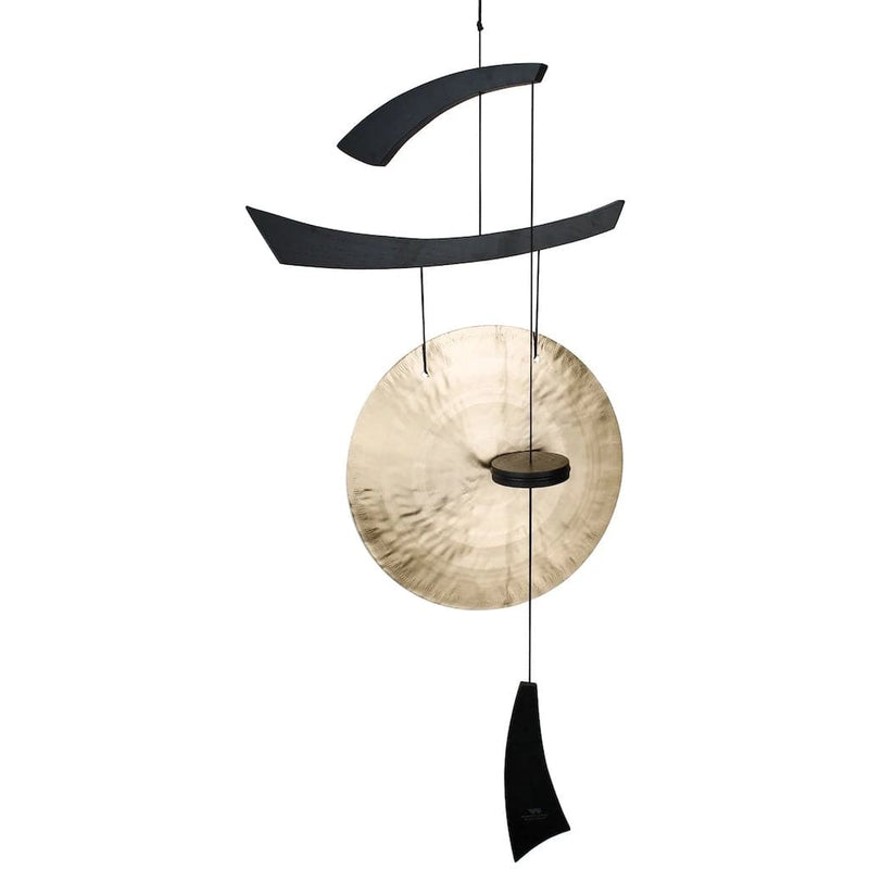 Emperor Large Gong in Black by Woodstock Chimes
