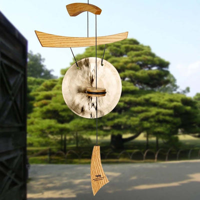 Emperor Small Gong in Natural by Woodstock Chimes