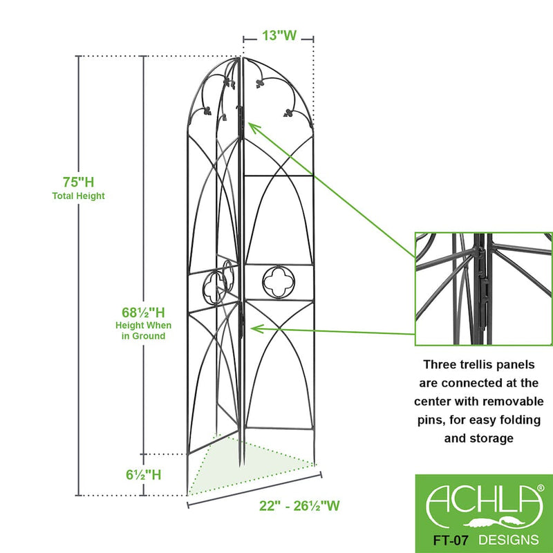 Quatrefoil Trellis by Achla Designs