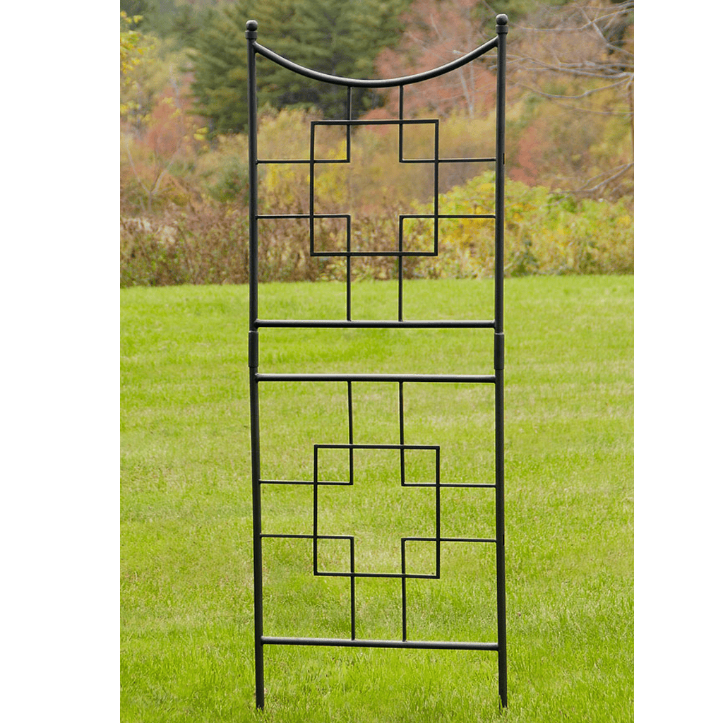 Achla Square-on-Square Slim Trellis, 96" - Thumbnail 2