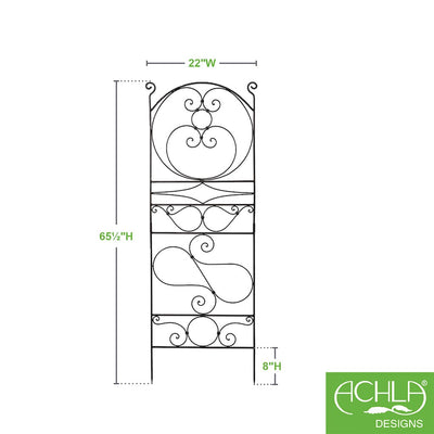 Ferro Firenze Trellis I by Achla Designs