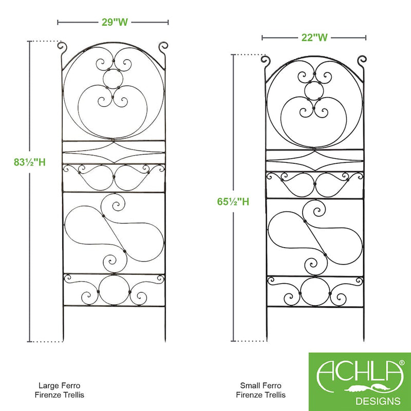 Ferro Firenze Trellis I by Achla Designs