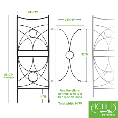 Aurora Trellis by Achla Designs