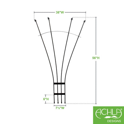 Fan Trellis by Achla Designs