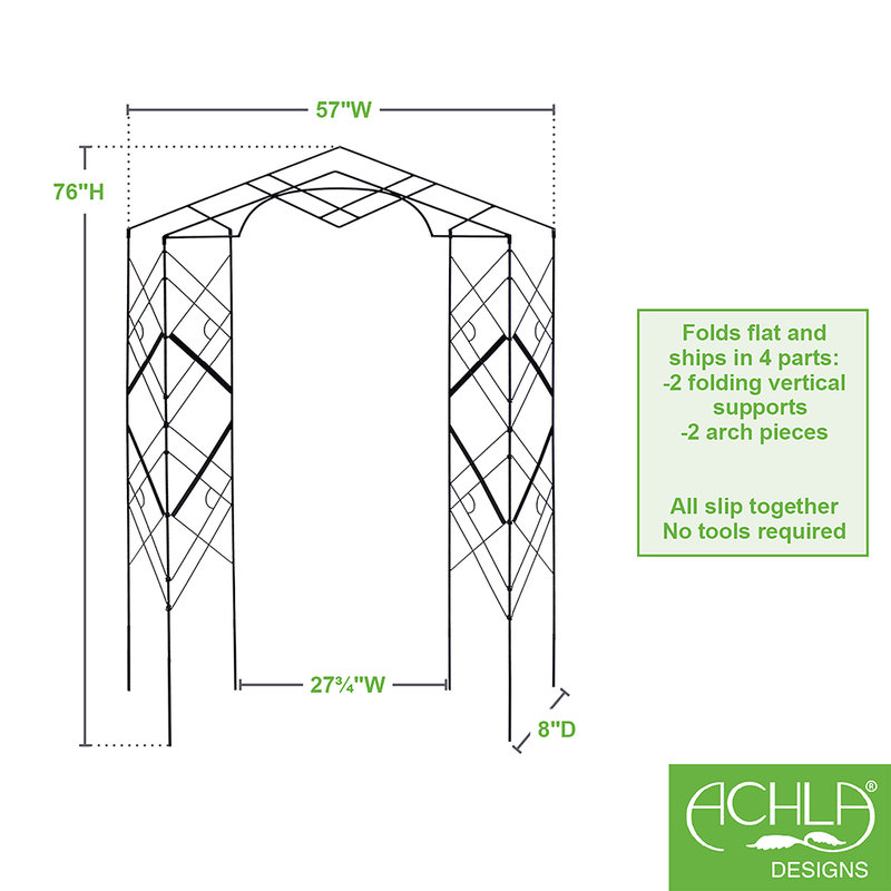 Athena Trellis by Achla Designs