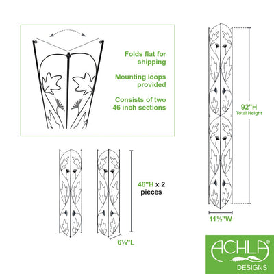 Downspout Trellis by Achla Designs