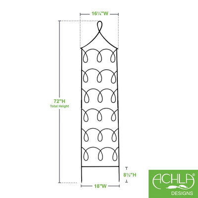 Gingerbread Cottage Trellis by Achla Designs