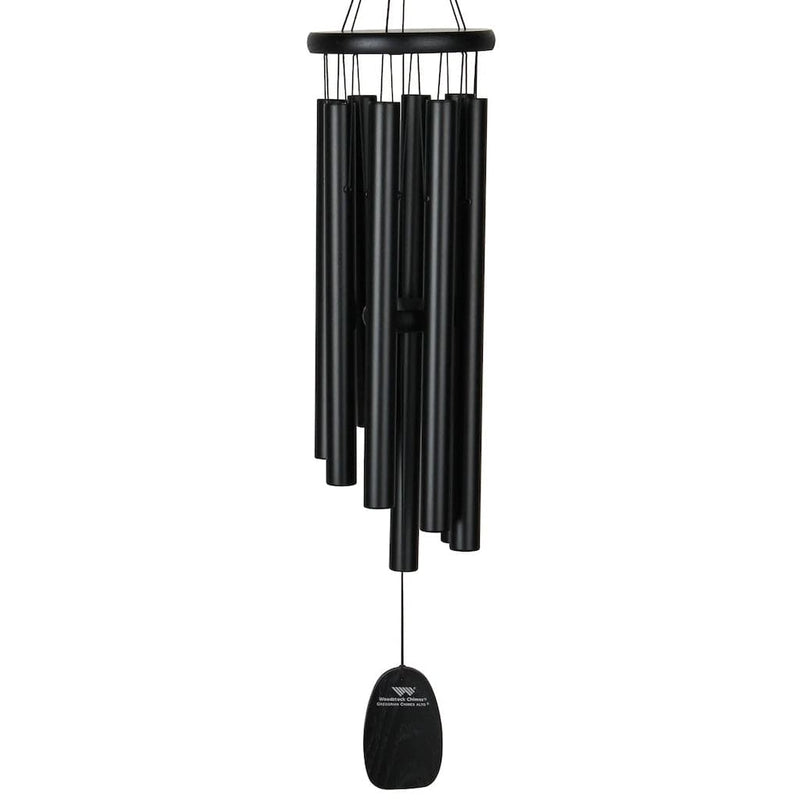 Gregorian Black Wind Chimes in Alto by Woodstock Chimes