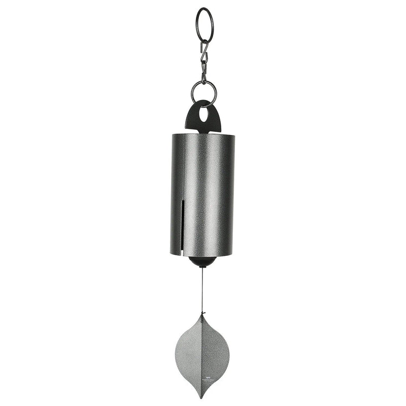 Heroic Large Antique Silver Windbell by Woodstock Chimes