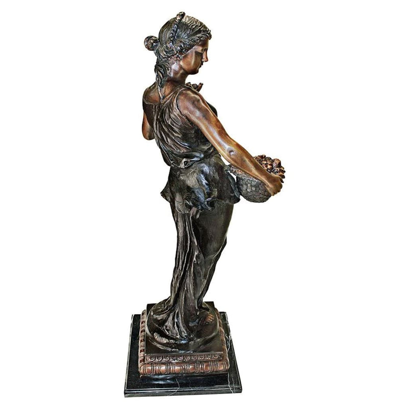 Goddess of Nature Cast Bronze Garden Statue by Design Toscano