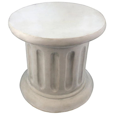 Roman Doric Column Classical Fluted Architectural Wide Plinth by Design Toscano