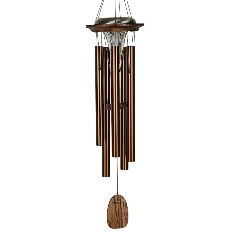 Moonlight Solar Wind Chime in Bronze by Woodstock Chimes