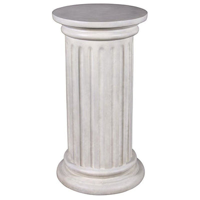 Roman Doric Column Classical Fluted Statuary Grande Pedestal by Design Toscano