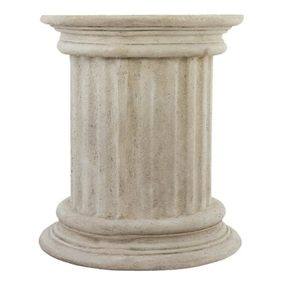 Roman Doric Column Classical Fluted Architectural Tall Plinth by Design Toscano