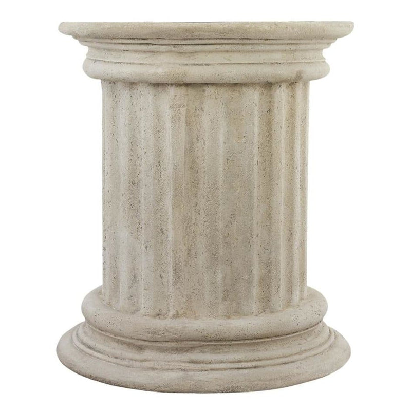 Roman Doric Column Classical Fluted Architectural Tall Plinth by Design Toscano