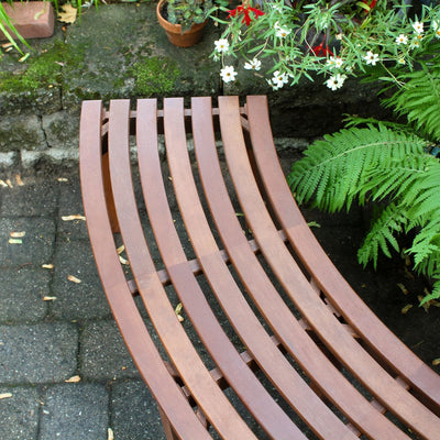 Curved Backless Bench by Achla Designs
