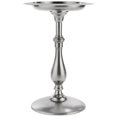 Good Directions Classic Pewter Bird Bath Pedestal