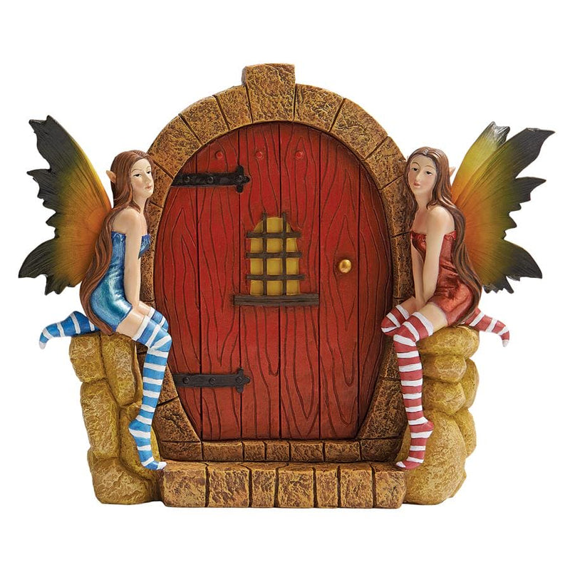 Enchanted Portal Fairy Door Wall Sculpture by Design Toscano