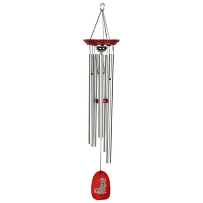Memorial Pet Wind Chime with a Dog by Woodstock Chimes