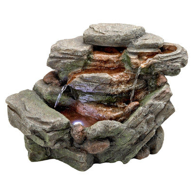 Waterfall Creek Cascading Tabletop Fountain by Design Toscano