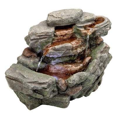 Waterfall Creek Cascading Tabletop Fountain by Design Toscano