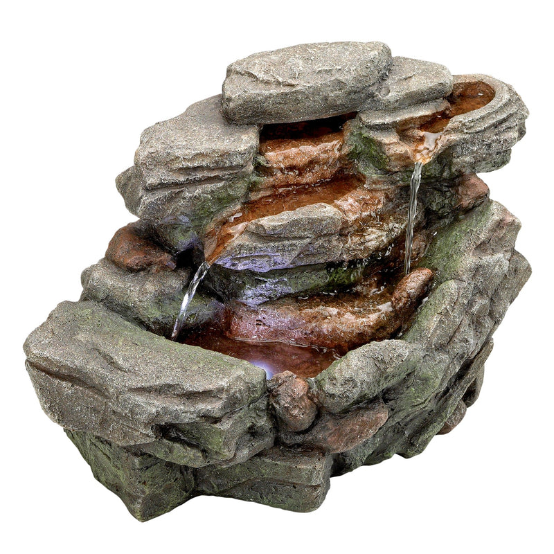 Waterfall Creek Cascading Tabletop Fountain by Design Toscano