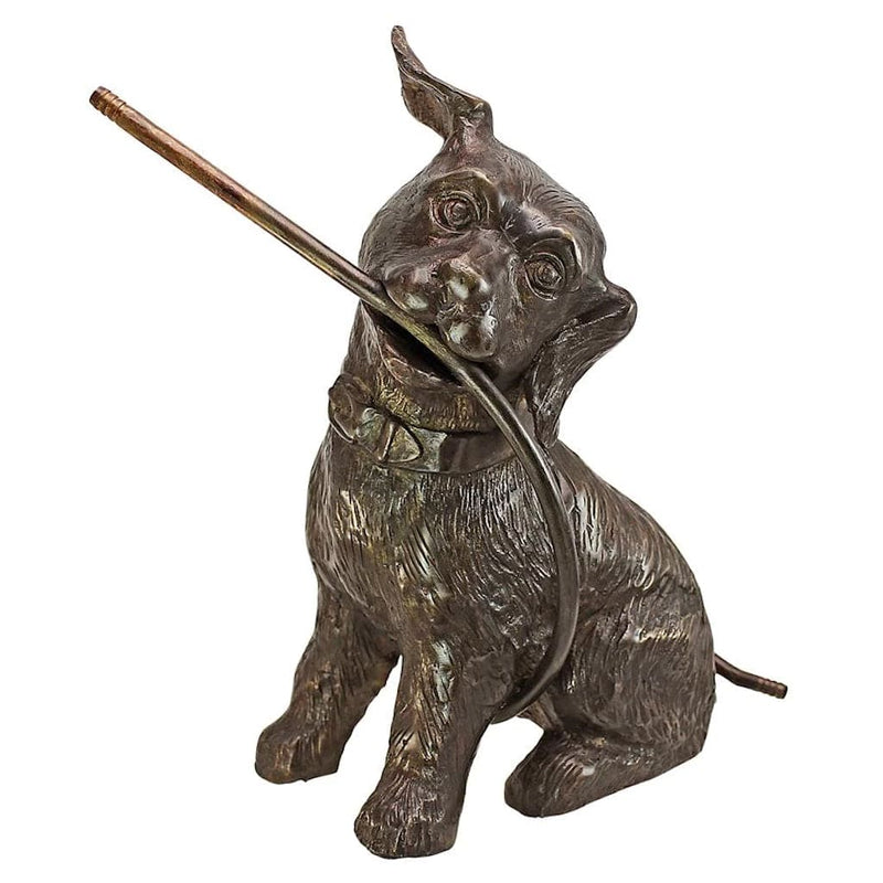 Raining Dogs Piped Bronze Garden Statue by Design Toscano