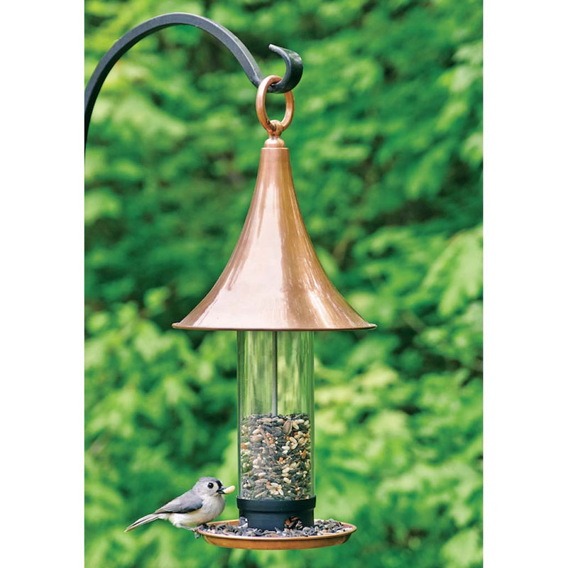 Good Directions Castella Bird Feeder in Polished Copper