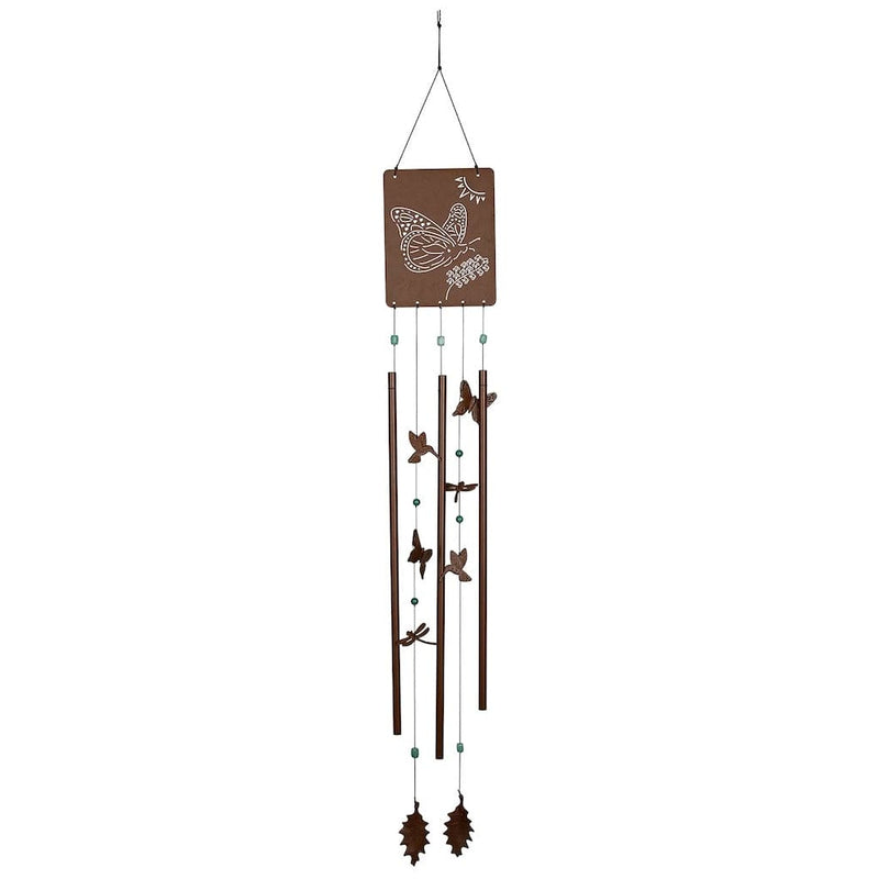 Victorian Garden Wind Chime with Large Butterfly by Woodstock Chimes