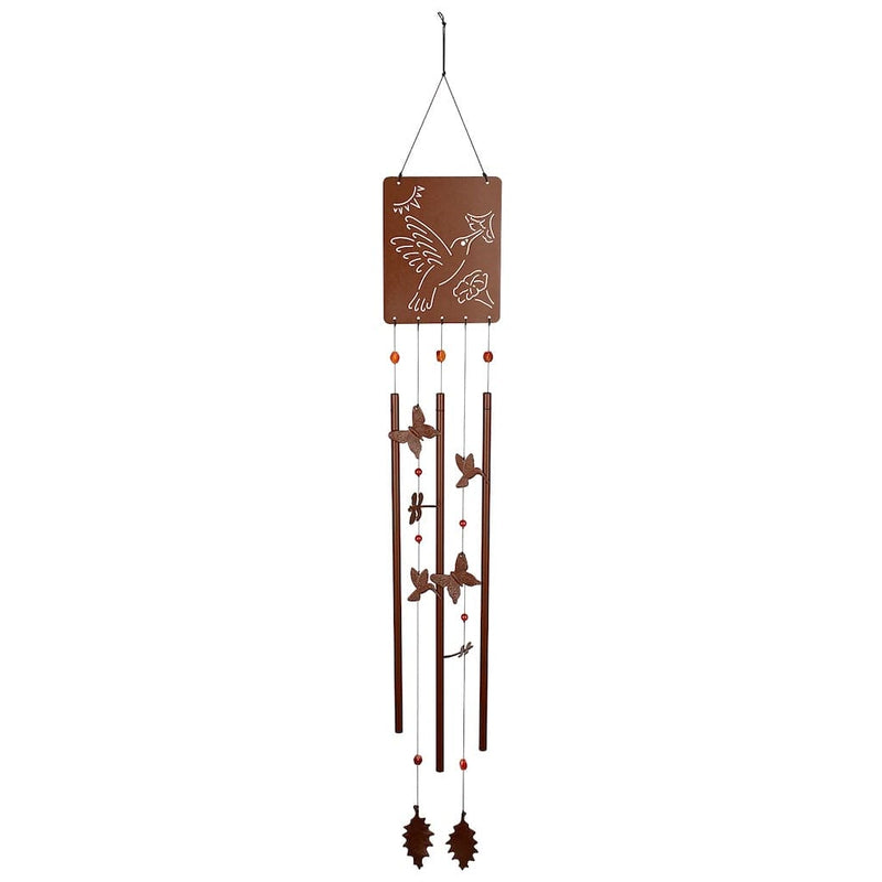 Victorian Garden Wind Chime with Hummingbird by Woodstock Chimes
