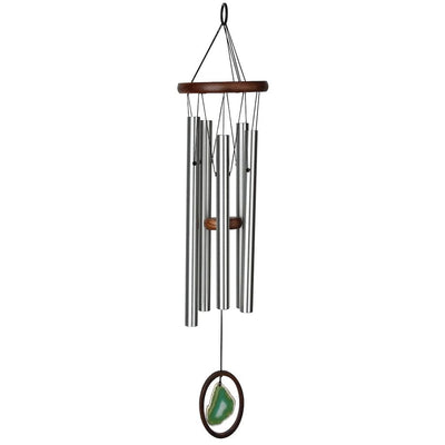 Agate Large Green Wind Chime by Woodstock Chimes