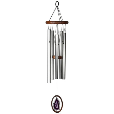 Agate Large Purple Wind Chime by Woodstock Chimes