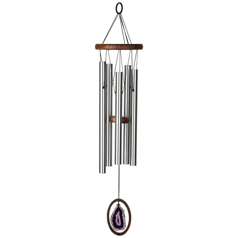 Agate Large Purple Wind Chime by Woodstock Chimes