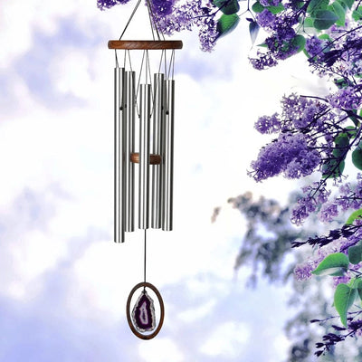 Agate Large Purple Wind Chime by Woodstock Chimes