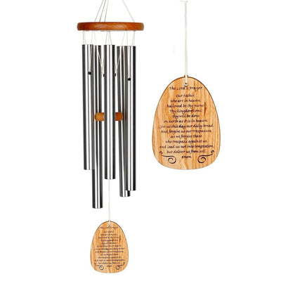 Reflections Wind Chime in The Lord's Prayer by Woodstock Chimes