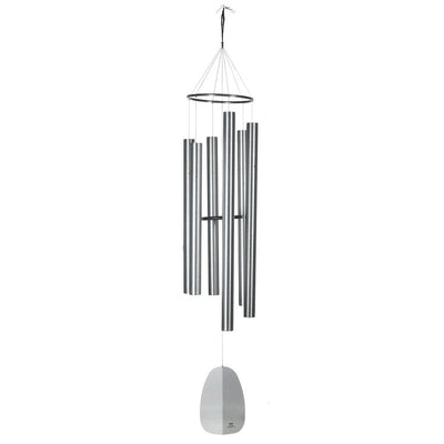 Windsinger Wind Chimes of King David in Silver by Woodstock Chimes