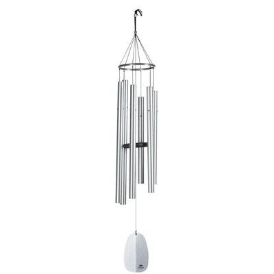 Windsinger Wind Chimes of Athena in Silver by Woodstock Chimes