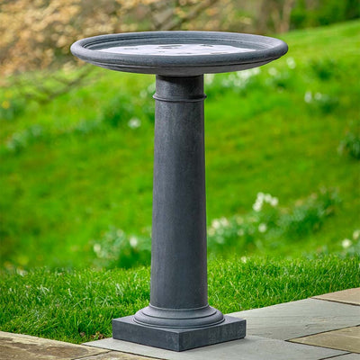 Campania International Classic Column Birdbath