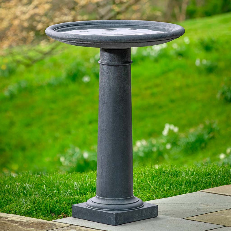 Campania International Classic Column Birdbath