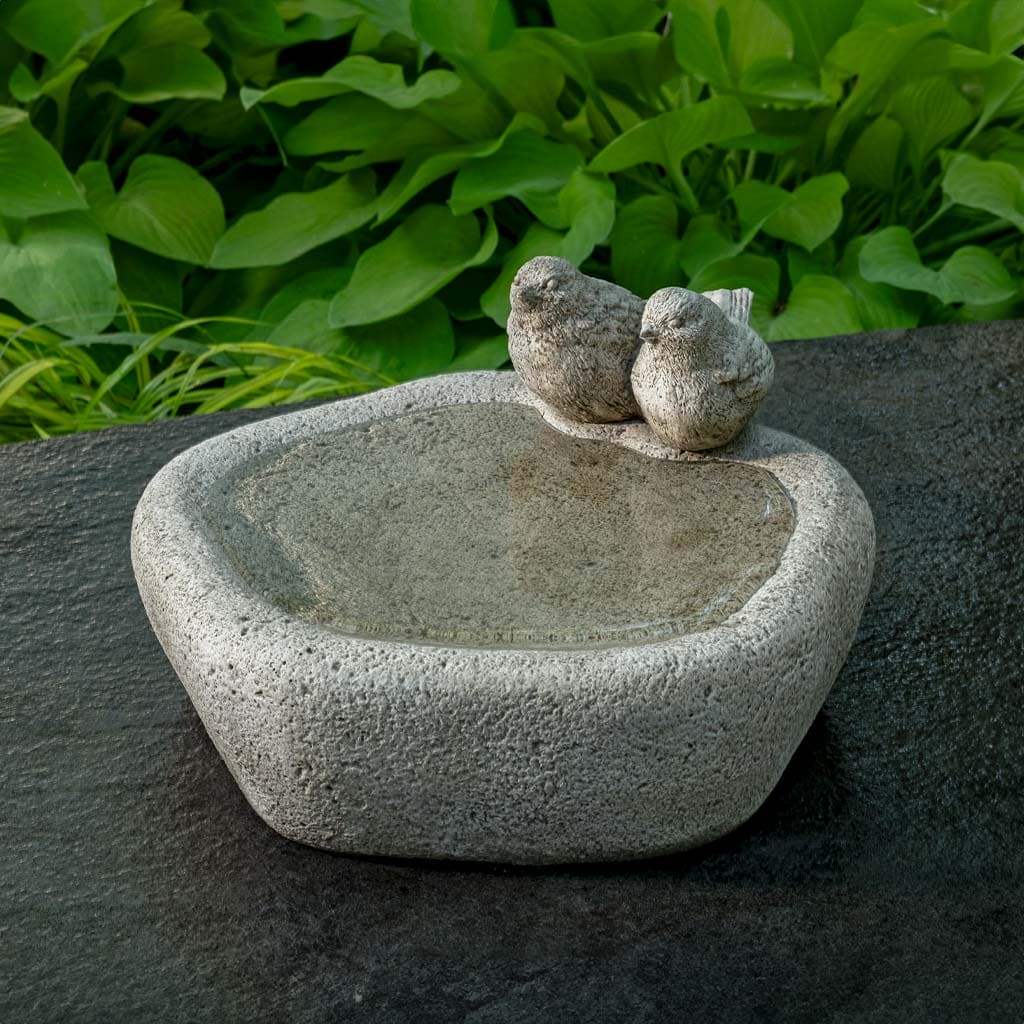 Campania International Woodland Birdbath - Thumbnail 3