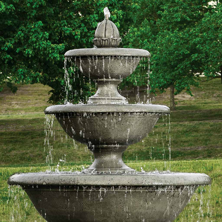 Campania International Monteros Fountain in Basin | The Garden Gates