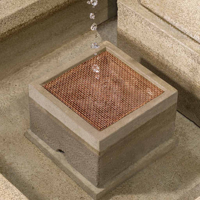 Campania International Fountain Large Square Splash Guard